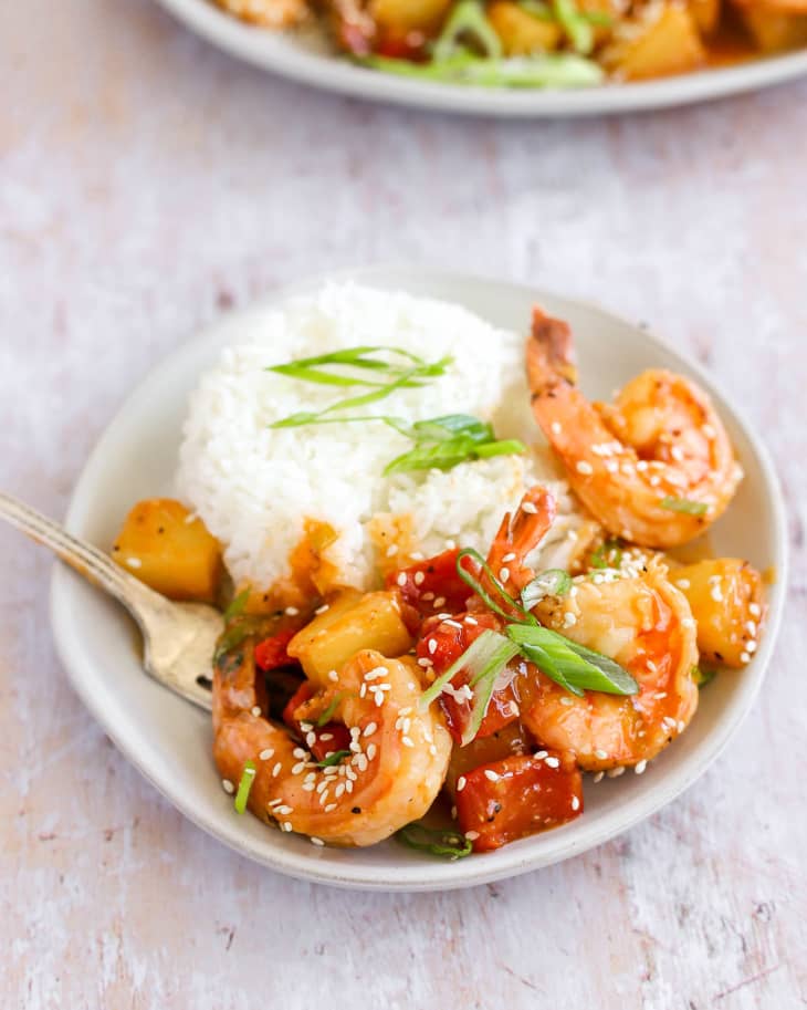 Sweet and Sour Shrimp Recipe (Quick StirFry) The Kitchn